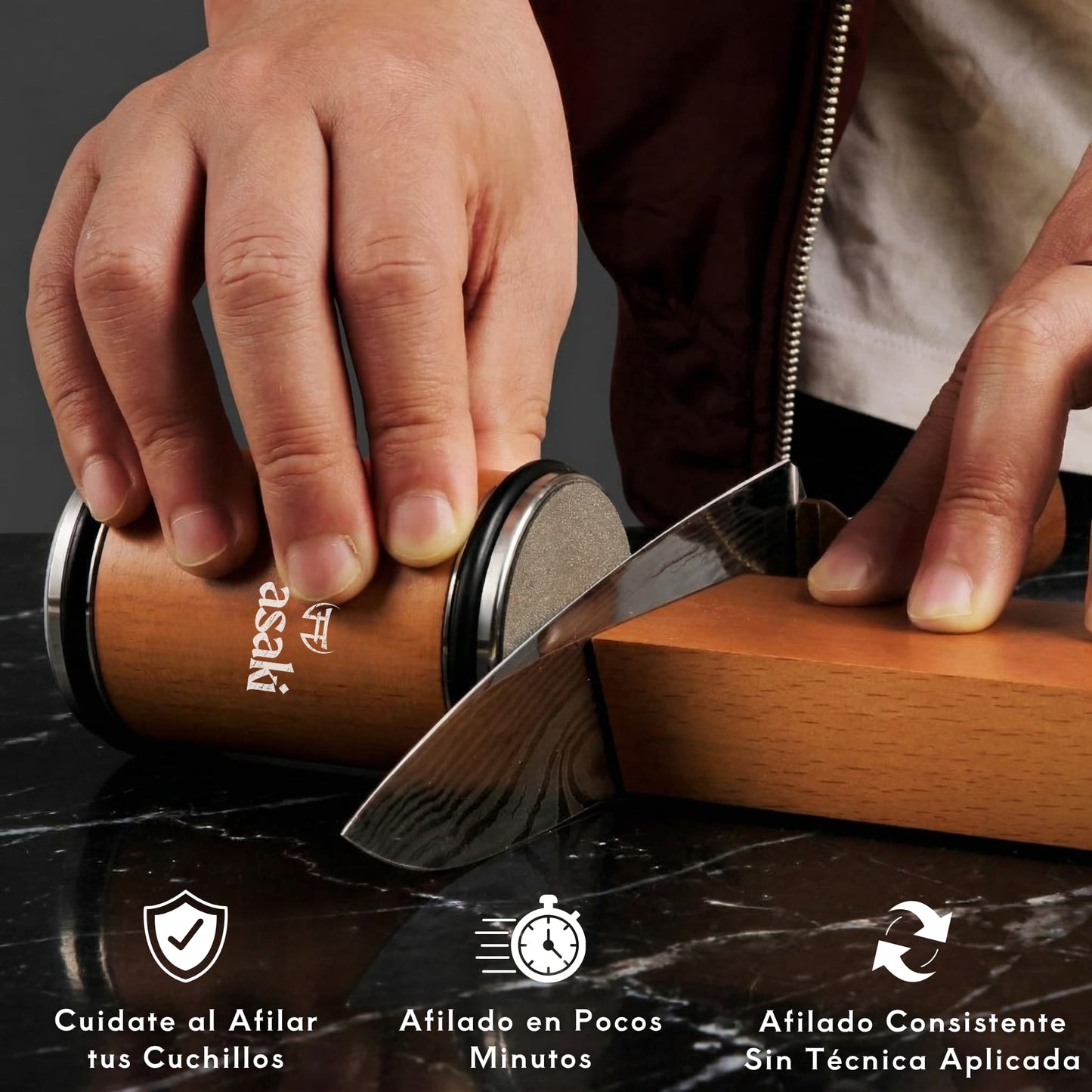 Afilador de Cuchillos Hasaki®