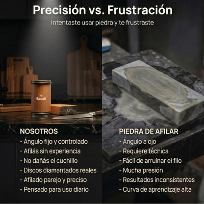 Afilador de Cuchillos Hasaki®